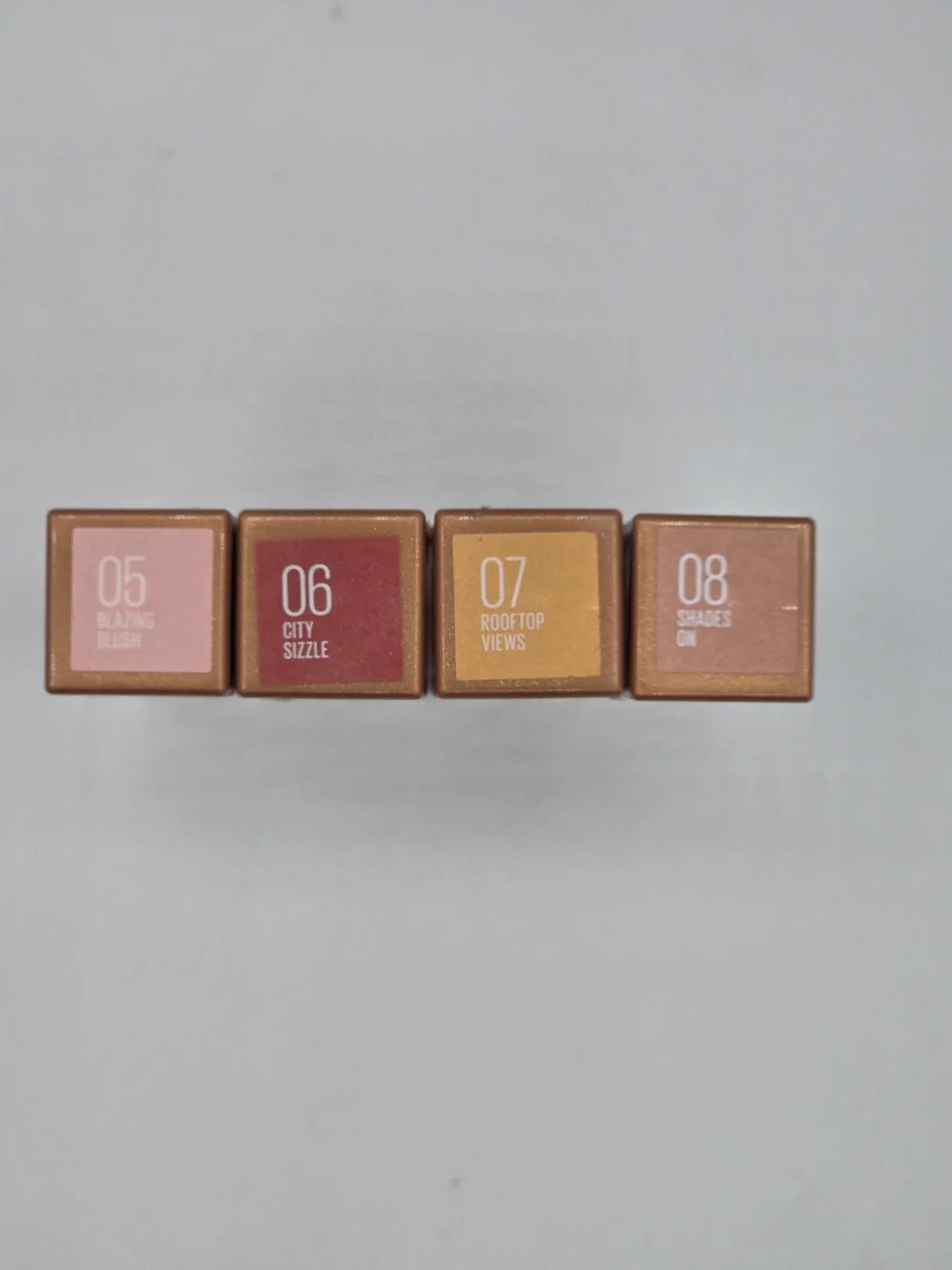 NEW Maybelline Sunkisser Multi-Use Liquid Blush 4 Piece Bundle